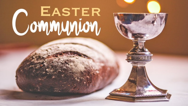 Easter Communion First United Methodist Church Of Blairstown